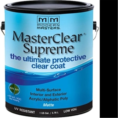 MODERN MASTERS MCS901GAL 1 Gal. Matte Masterclear Supreme Protective Clear Coat MO327261